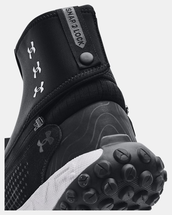 Unisex UA HOVR™ Summit Fat Tire Delta Running Shoes, Black, pdpMainDesktop image number 6